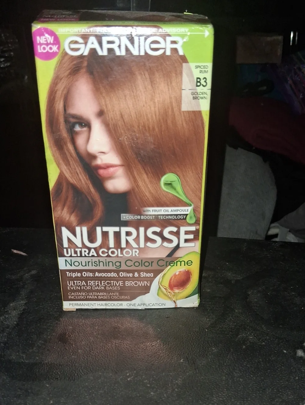 Garnier Nutrisse Ultra Color Nourishing Color Creme - Golden Brown (B3)
